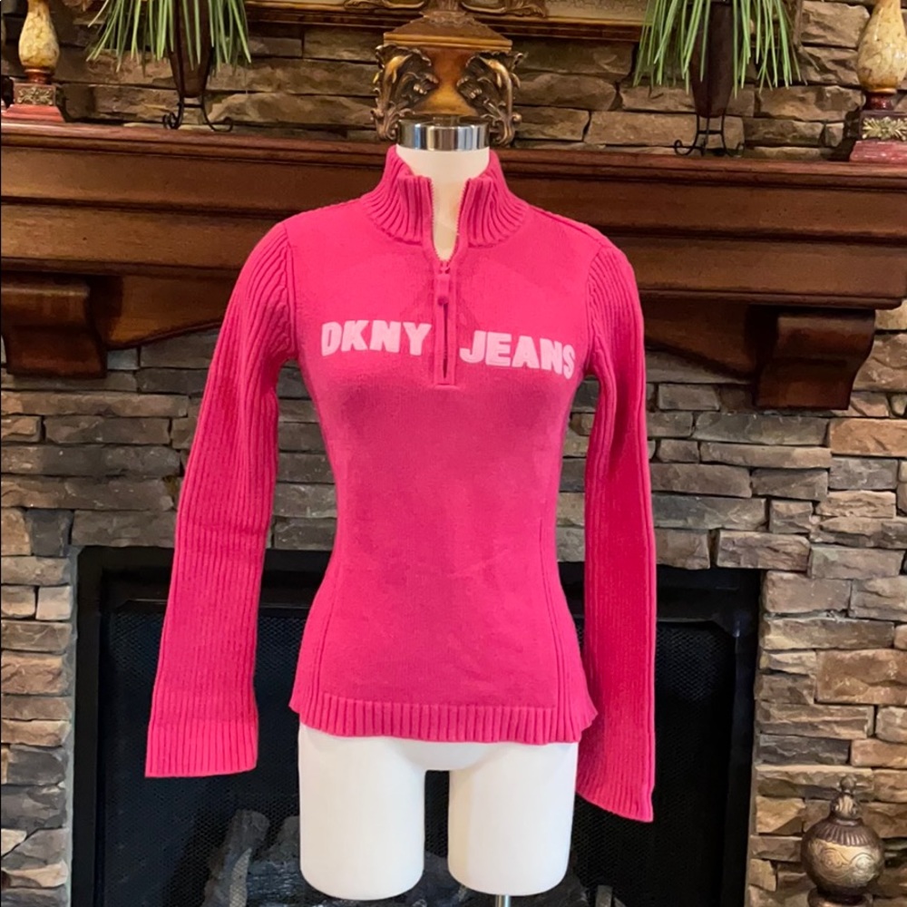 DNKY 100% HEAVY COTTON SWEATER